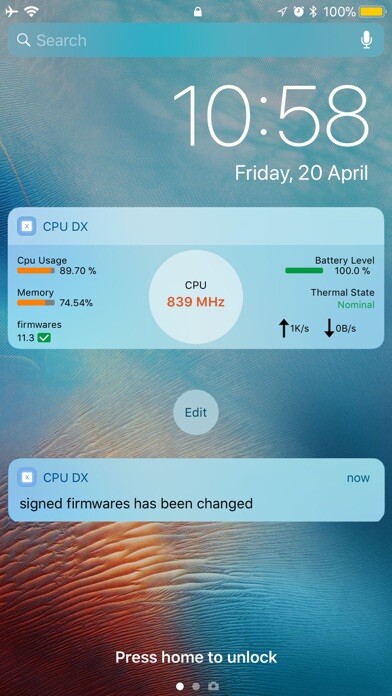Emulate iPhone app CPU Dasher - CPU DasherX using MyAndroid Emulate iPhone app CPU Dasher - CPU DasherX using MyAndroid