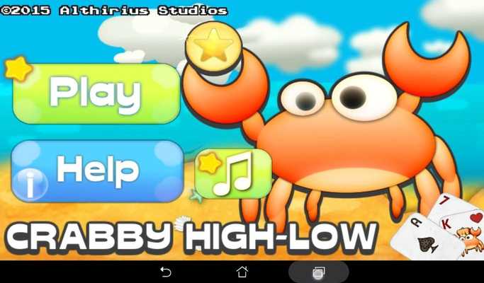 Emulate Android APK Crabby High-Low Emulate Android APK Crabby High-Low