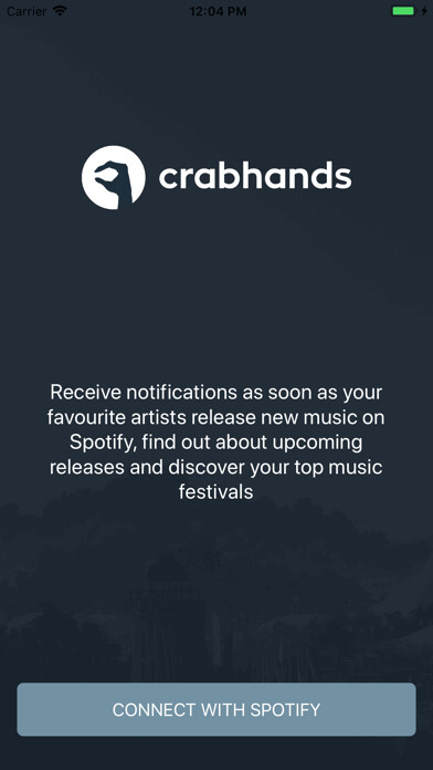 Emulate iPhone app crabhands: new music/festivals using MyAndroid Emulate iPhone app crabhands: new music/festivals using MyAndroid