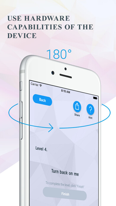 Emulate iPhone app Crack Me PRO - Logic Puzzle using MyAndroid