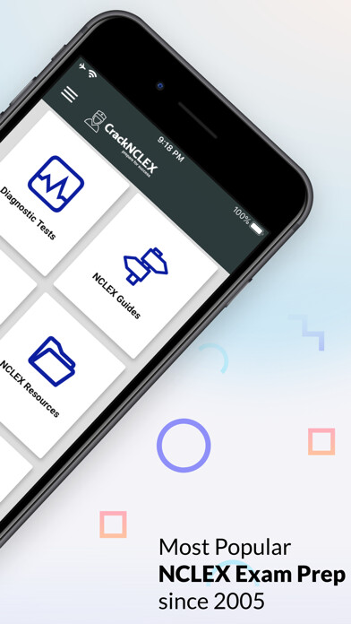Emulate iPhone app Crack NCLEX using MyAndroid