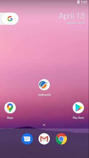 Run android online APK CradioWorld from MyAndroid or emulate CradioWorld using MyAndroid