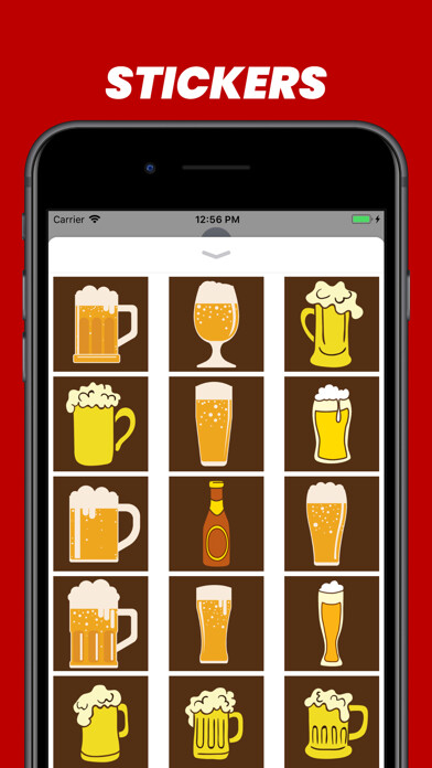 Emulate iPhone app Craft beer stickers & emoji using MyAndroid Emulate iPhone app Craft beer stickers & emoji using MyAndroid