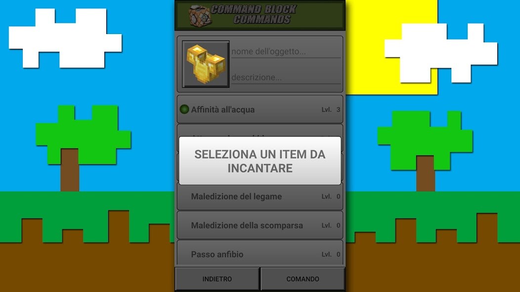 Run android online APK Crafting and Commands from MyAndroid or emulate Crafting and Commands using MyAndroid