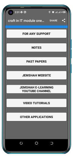 Run android online APK CRAFT IN INFORMATION TECHNOLOGY MODULE ONE PAPERS from MyAndroid or emulate CRAFT IN INFORMATION TECHNOLOGY MODULE ONE PAPERS using MyAndroid Run android online APK CRAFT IN INFORMATION TECHNOLOGY MODULE ONE PAPERS from MyAndroid or emulate CRAFT IN INFORMATION TECHNOLOGY MODULE ONE PAPERS using MyAndroid