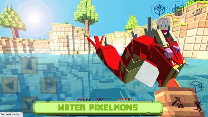 Emulate Android APK Craft Pixelmon: hunter exploration craft