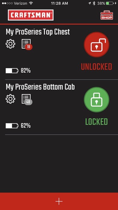 Emulate iPhone app Craftsman Smart Lock Toolbox using MyAndroid Emulate iPhone app Craftsman Smart Lock Toolbox using MyAndroid