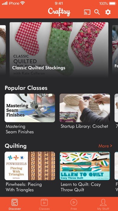 Emulate iPhone app Craftsy using MyAndroid Emulate iPhone app Craftsy using MyAndroid