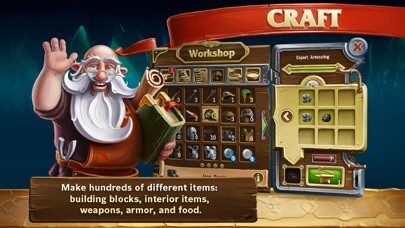 Emulate iPhone app Craft The World - Episodes Edition using MyAndroid
