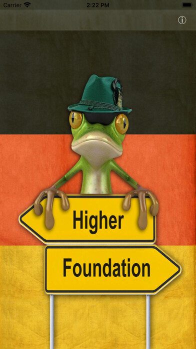 Emulate iPhone app cRaMiT German GCSE Vocabulary using MyAndroid