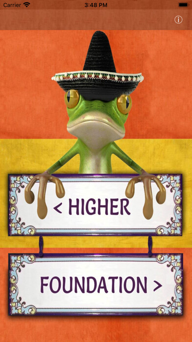 Emulate iPhone app cRaMiT Spanish GCSE Vocabulary using MyAndroid