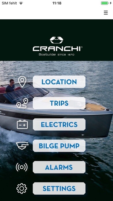Emulate iPhone app Cranchi Yacht using MyAndroid Emulate iPhone app Cranchi Yacht using MyAndroid
