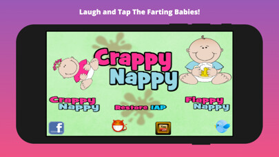 Emulate iPhone app Crappy Nappy using MyAndroid