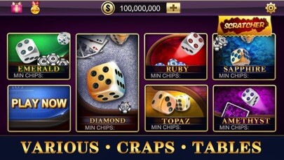 Emulate iPhone app Craps - Casino Craps Trainer using MyAndroid