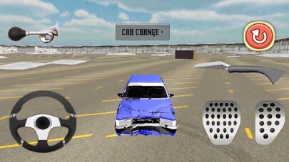 Emulate iPhone app Crash Car Simulator - 3D HD Driving Game using MyAndroid