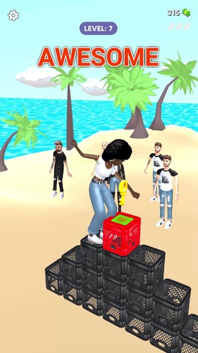 Emulate iPhone app Crate Challenge 3D! using MyAndroid Emulate iPhone app Crate Challenge 3D! using MyAndroid