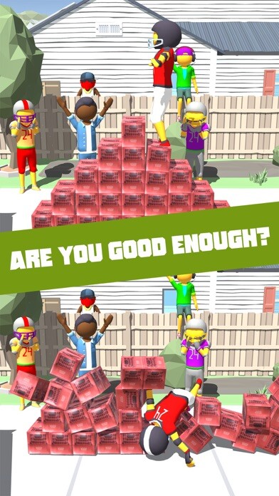 Emulate iPhone app Crate Challenge - Extreme High using MyAndroid