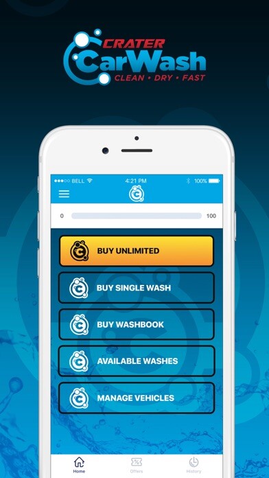 Emulate iPhone app Crater Car Wash using MyAndroid Emulate iPhone app Crater Car Wash using MyAndroid