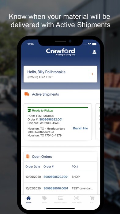 Emulate iPhone app Crawford Electric Supply using MyAndroid Emulate iPhone app Crawford Electric Supply using MyAndroid
