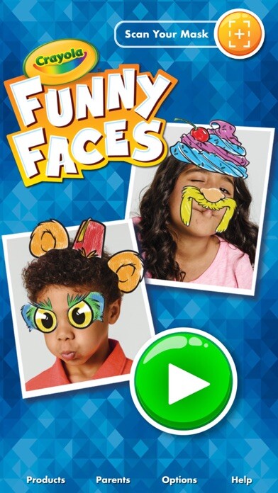 Emulate iPhone app Crayola Funny Faces using MyAndroid Emulate iPhone app Crayola Funny Faces using MyAndroid