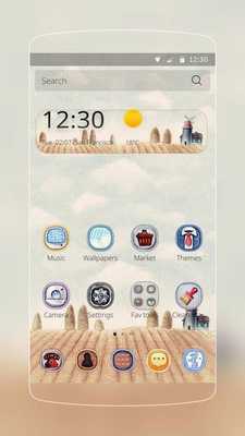 Emulate Android APK Crayon Hills Theme Emulate Android APK Crayon Hills Theme