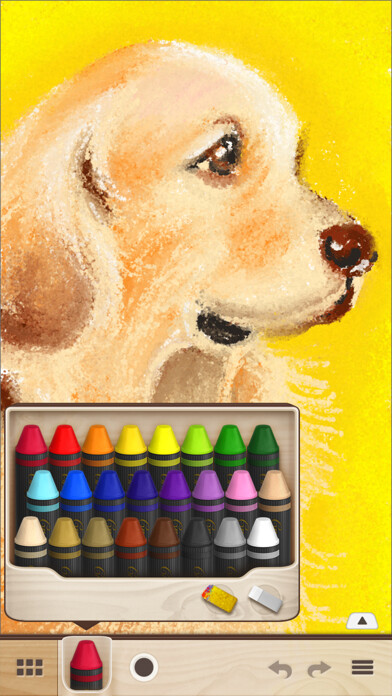 Emulate iPhone app Crayon Style using MyAndroid