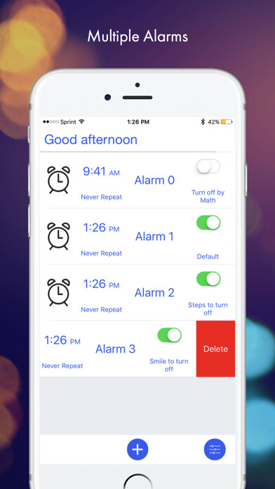 Emulate iPhone app Crazy Alarm using MyAndroid Emulate iPhone app Crazy Alarm using MyAndroid