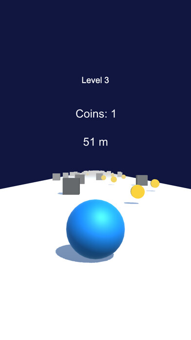 Emulate iPhone app Crazy Ball Dash 3D using MyAndroid Emulate iPhone app Crazy Ball Dash 3D using MyAndroid