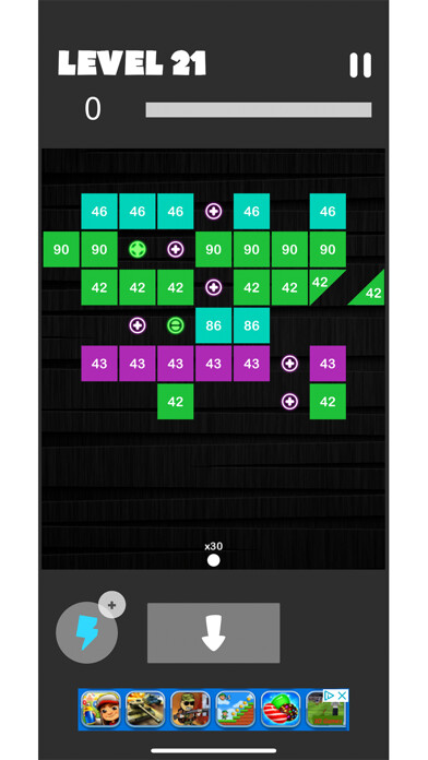Emulate iPhone app Crazy Balls 2D using MyAndroid Emulate iPhone app Crazy Balls 2D using MyAndroid