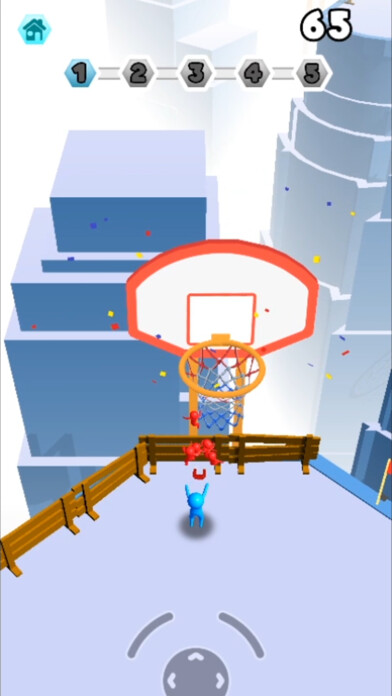 Emulate iPhone app Crazy Basket 3D using MyAndroid Emulate iPhone app Crazy Basket 3D using MyAndroid