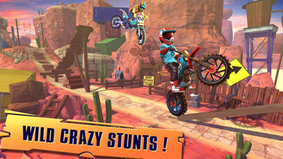 Emulate iPhone app Crazy Bike Stunt Racing Game using MyAndroid