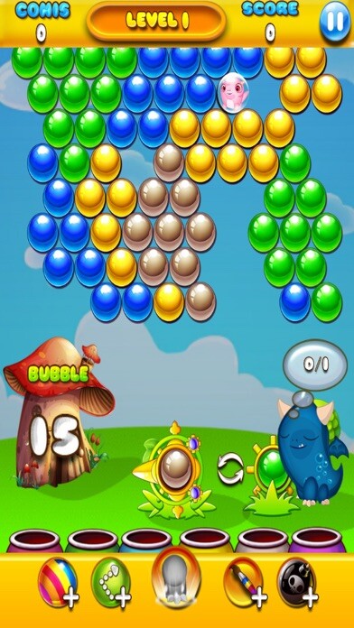 Emulate iPhone app Crazy Bubble Bobble Shooter Mania using MyAndroid Emulate iPhone app Crazy Bubble Bobble Shooter Mania using MyAndroid
