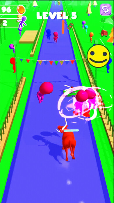 Emulate iPhone app Crazy Bull 3D using MyAndroid