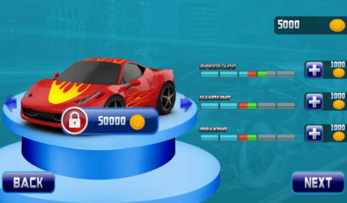Emulate Android APK Crazy Car Racing 2016
