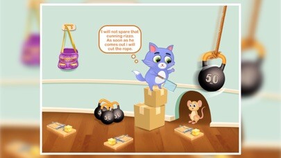 Emulate iPhone app Crazy Cat V/S Mouse escape using MyAndroid