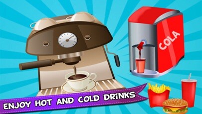Emulate iPhone app Crazy Chef Kitchen Fever Cooking Games using MyAndroid