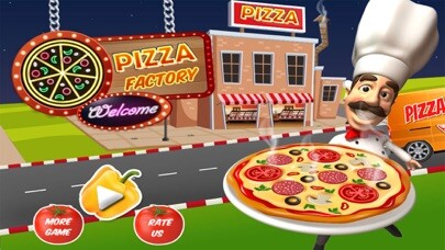 Emulate iPhone app Crazy Chef Pizza Maker Factory Cooking & Delivery using MyAndroid