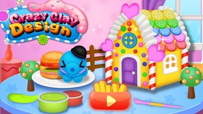 Emulate iPhone app Crazy Clay Design using MyAndroid