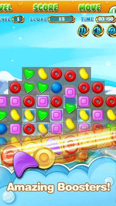 Emulate iPhone app Crazy Cookie Bomb using MyAndroid