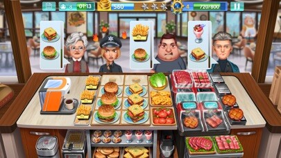 Emulate iPhone app Crazy Cooking Star Chef using MyAndroid