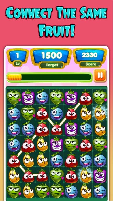 Emulate iPhone app Crazy Cute Pop Fruit Link Mania - Connect & Splash using MyAndroid Emulate iPhone app Crazy Cute Pop Fruit Link Mania - Connect & Splash using MyAndroid