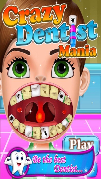 Emulate iPhone app Crazy Dentist Mania game for Kids, girls and toddler using MyAndroid Emulate iPhone app Crazy Dentist Mania game for Kids, girls and toddler using MyAndroid