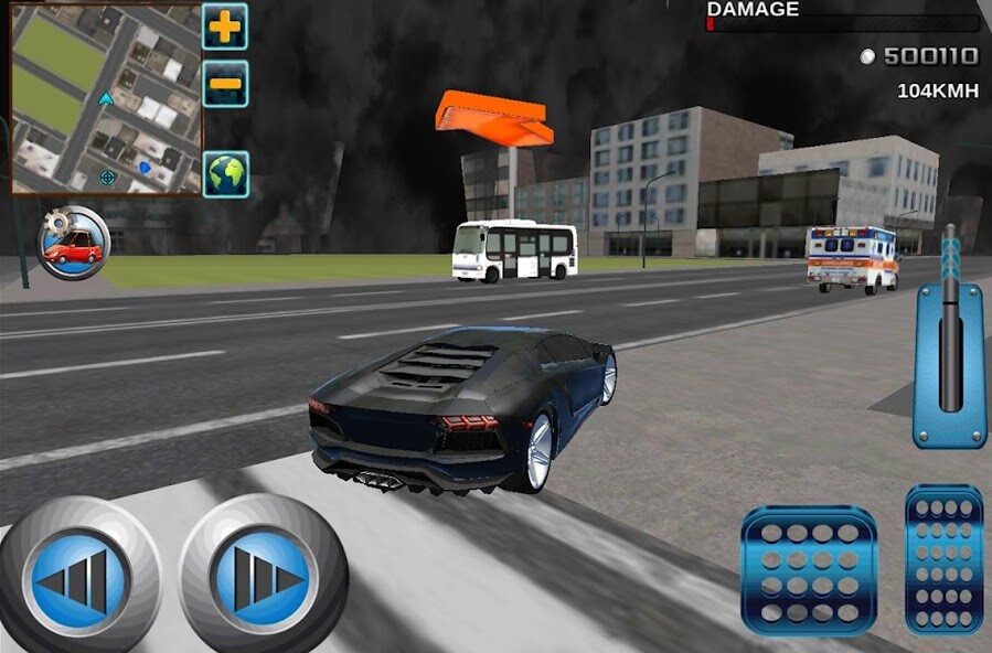 Run android online APK Crazy Driver 3D: VIP City Taxi from MyAndroid or emulate Crazy Driver 3D: VIP City Taxi using MyAndroid