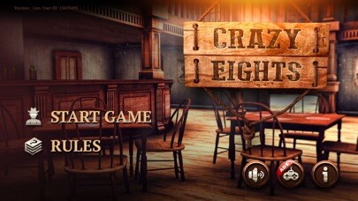 Emulate iPhone app Crazy Eights Elite using MyAndroid
