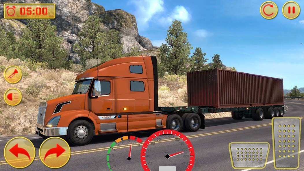 Run android online APK Crazy Euro Long Truck Driver : Extreme Driving from MyAndroid or emulate Crazy Euro Long Truck Driver : Extreme Driving using MyAndroid