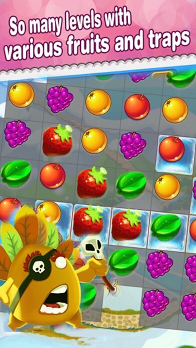 Emulate iPhone app Crazy Fruit Adventure using MyAndroid