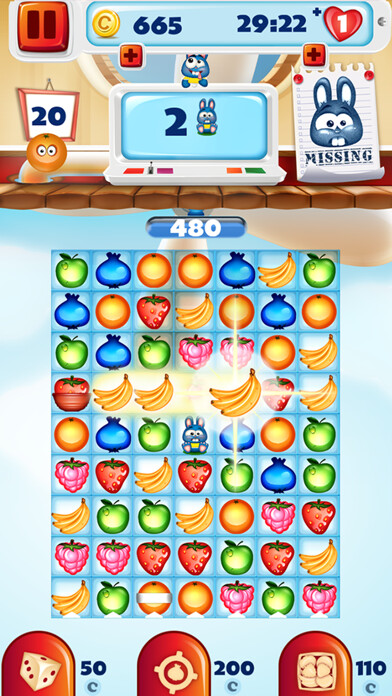 Emulate iPhone app Crazy Fruit Match 3 Game - Infinite Puzzle Adventure and Crush Mania using MyAndroid Emulate iPhone app Crazy Fruit Match 3 Game - Infinite Puzzle Adventure and Crush Mania using MyAndroid