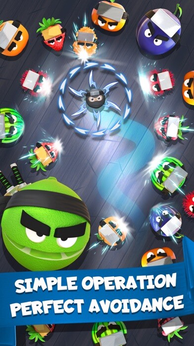 Emulate iPhone app Crazy Fruits - Spinning blades using MyAndroid Emulate iPhone app Crazy Fruits - Spinning blades using MyAndroid