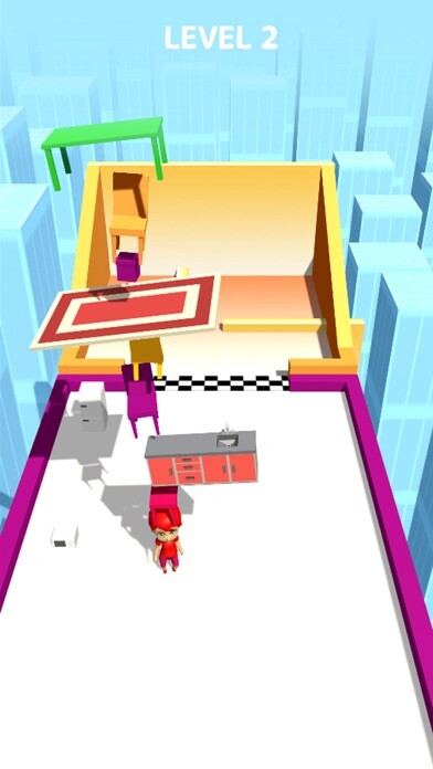 Emulate iPhone app Crazy Furnitures using MyAndroid