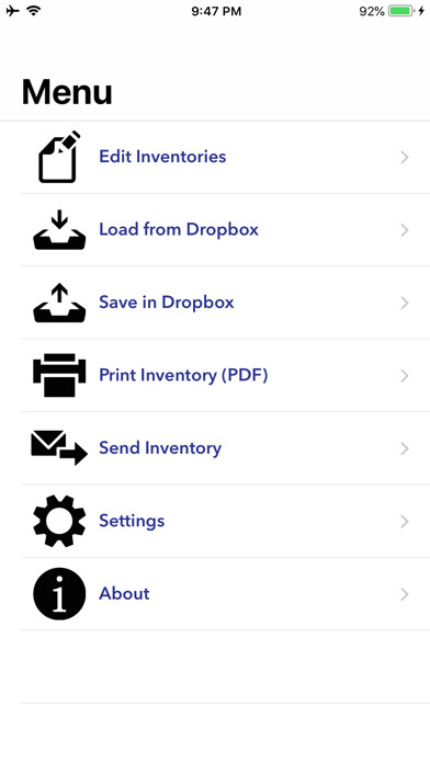 Emulate iPhone app Crazy Inventory using MyAndroid Emulate iPhone app Crazy Inventory using MyAndroid
